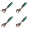 Adjustable Wrenches Movable Spanners Heavy Duty Adjustable Wrenches for Industrial Plumbing Manual Repair Tool