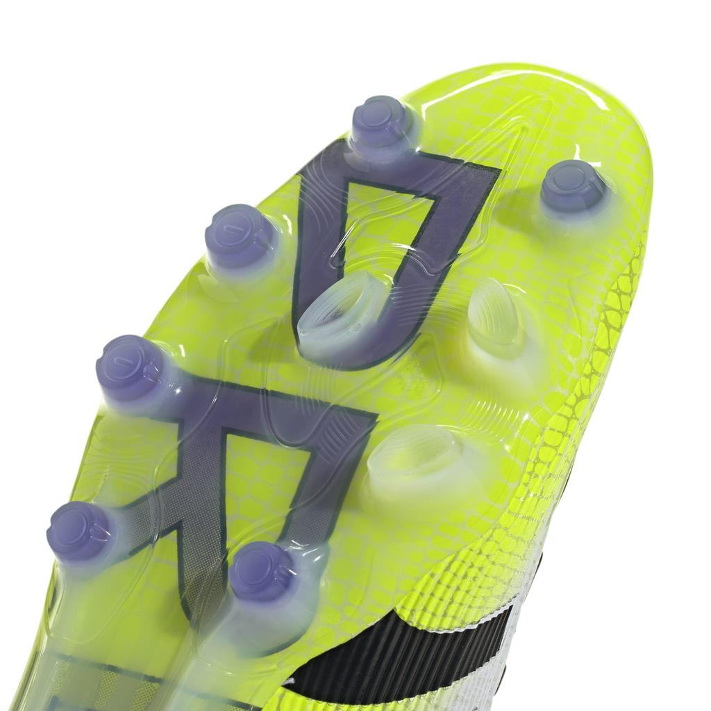 Adidas Predator Pro Soccer Cleats Japan Unisex Adult OPK57 Footwear Lemon Size (HG/AG) White/Core Black/Lucid (JR4516) 26.5cm