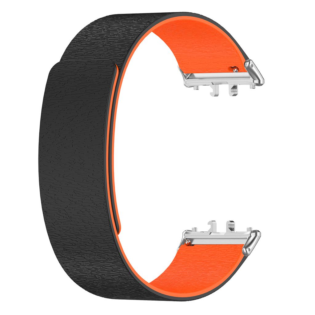 Two Tone Silicone Band For Samsung Galaxy Watch Fit 3 Magnetic Sport Strap For Galaxy Watch Fit 3 Smartwatch Elastic Bracelet