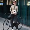 Wosawe Women Windproof Reflective Cycling Jacket MTB Bicycle Long Sleeve Windbreaker Bike Lightweight Windbreaker Suits Sports Coat Slim Tights