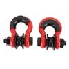 Heavy Duty 3/4" D-Ring Shackle (2 Pack) Winch Pulley, Towing Shackle for Trucks, Tractors, ATVs, UTVs