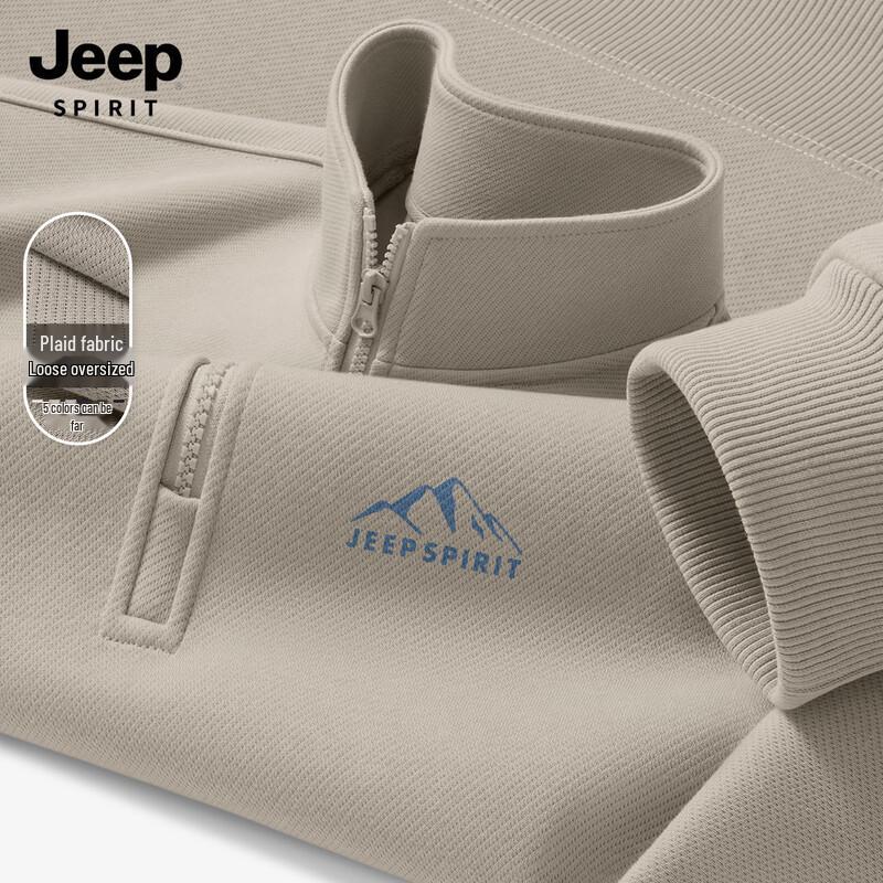 JEEP SPIRIT Men s 2026 Half-Zip Sweatshirt M
