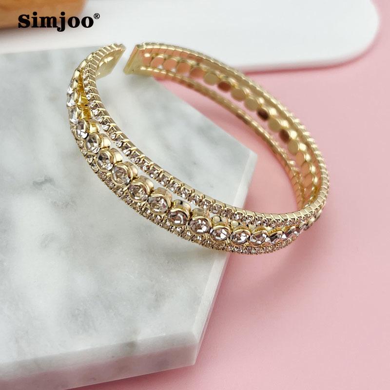 

SIMJOO Простой браслет из титановой стали