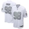 Camiseta de Fútbol Americano Bordada Oversize para Hombre Equipo Tigers Raiders Ropa Deportiva Corte Holgado Mezcla de Algodón