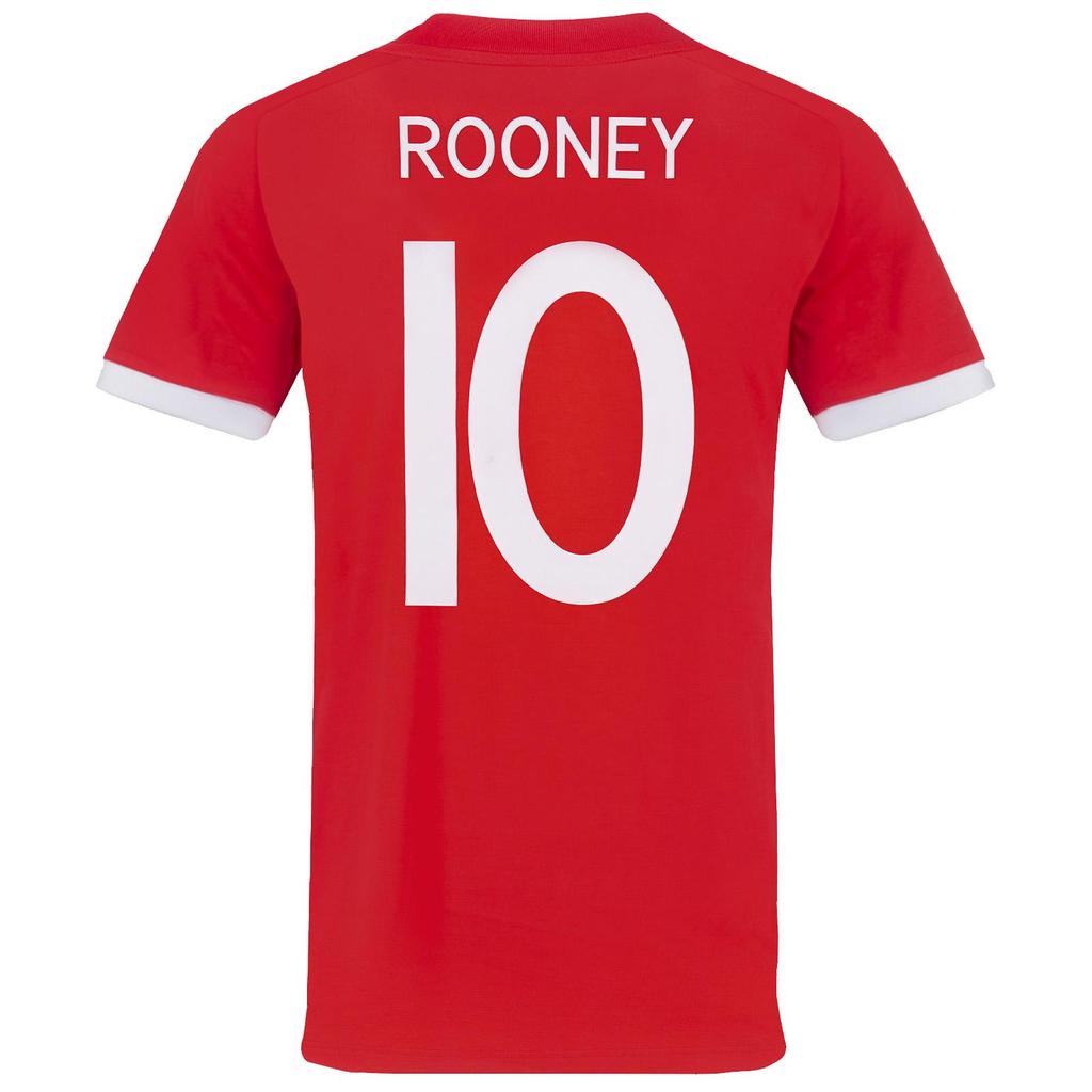 England Football Mens Rooney 10 South Africa T-Shirt