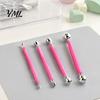 Clay Modeling Tools 4Pcs Polymer Shaping Tool Set, Sculpting Stick with Stainless Art Craft Supplies Steel Ball, 4 Size DIY Fondant Pottery Decorating
