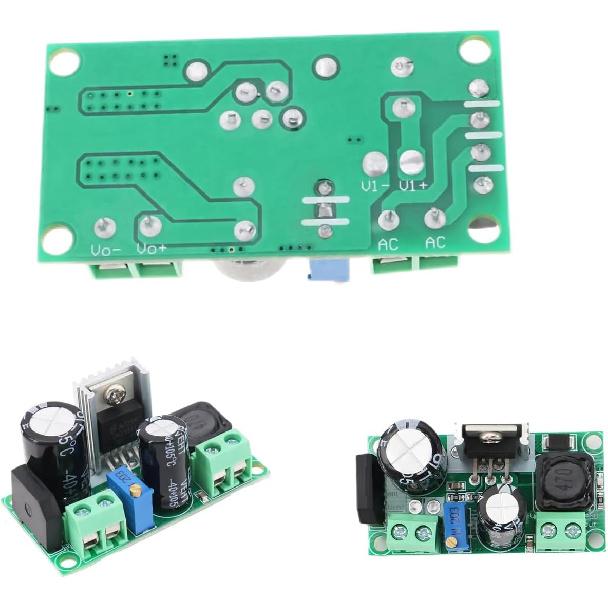 2Pcs Adjustable Voltage Regulator LM2596HV Power Module AC DC to DC Step-Down Buck Converter AC 5-30V DC 5-48V to DC 3.3-33V Power Supply Module