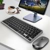 JOMAA 2.4G Bluetooth Keyboard Mini Multimedia Wireless Keyboard Mouse Set with Multi-device Gaming Bluetooth Keyboard Mice