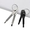 Portable Screwdriver Slotted Screwdriver Cross Shaped Small Screwdriver Keychain