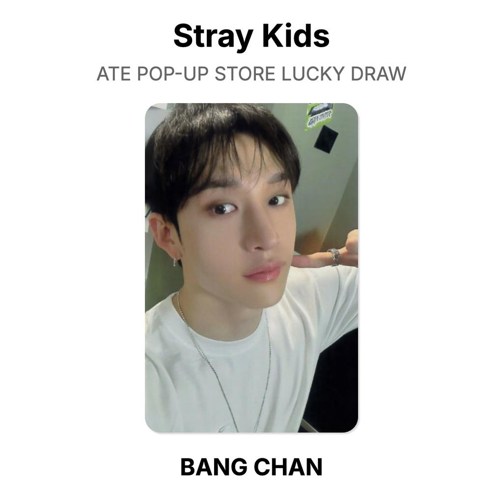 Stray Kids ATE POP-UP STORE LUCKY DRAW Official Photocard
