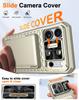Protective Wallet Case with Card Holder, Kickstand and Camera Cover for iPhone 17 Pro Max-Titanium