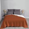 Rust Orange Brown Throw Blanket Plush Fashion Sofas Soft Beds Blankets