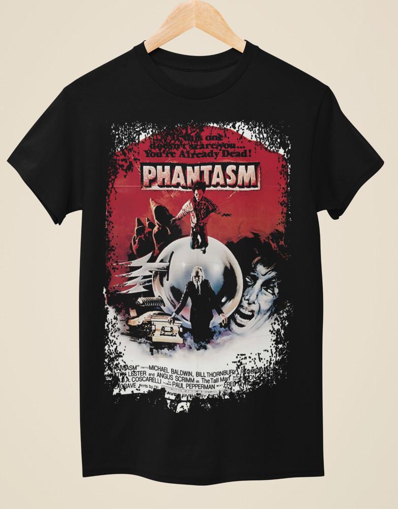 Phantasm Movie Poster Inspired Unisex Black T-Shirt