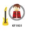 KF1931 KF1932 Back Science Fiction Movie Future Building Blocks Bricks Character Figures Children Collection Toys