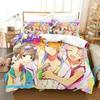 Anime Idolmaster SideM Bedding Set Printed single Comforter Quilt Bed Cover Duvet Cover Pillow Case 3 Pieces Set Kids Adult Size