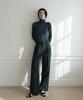 RUBATI Classic Wide Wool Pants (Green)