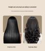 Digital LCD Hair Straightener and Curler: Multi-Speed Temperature Adjustment Dual-Purpose Electric Styling Tool