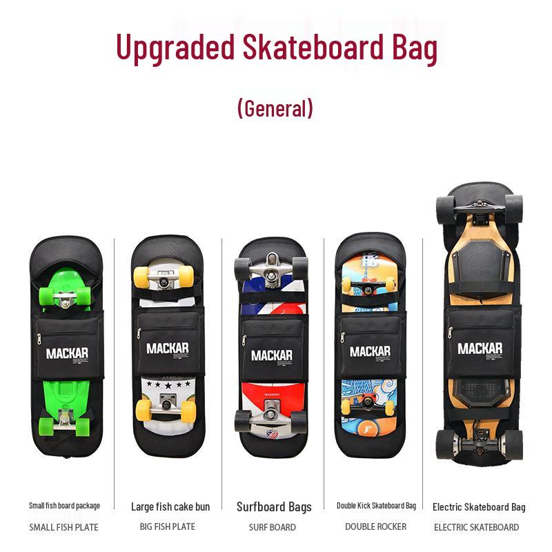 2023 Lightweight Double Rocker Electric Skateboard & Surfboard Backpack Cover