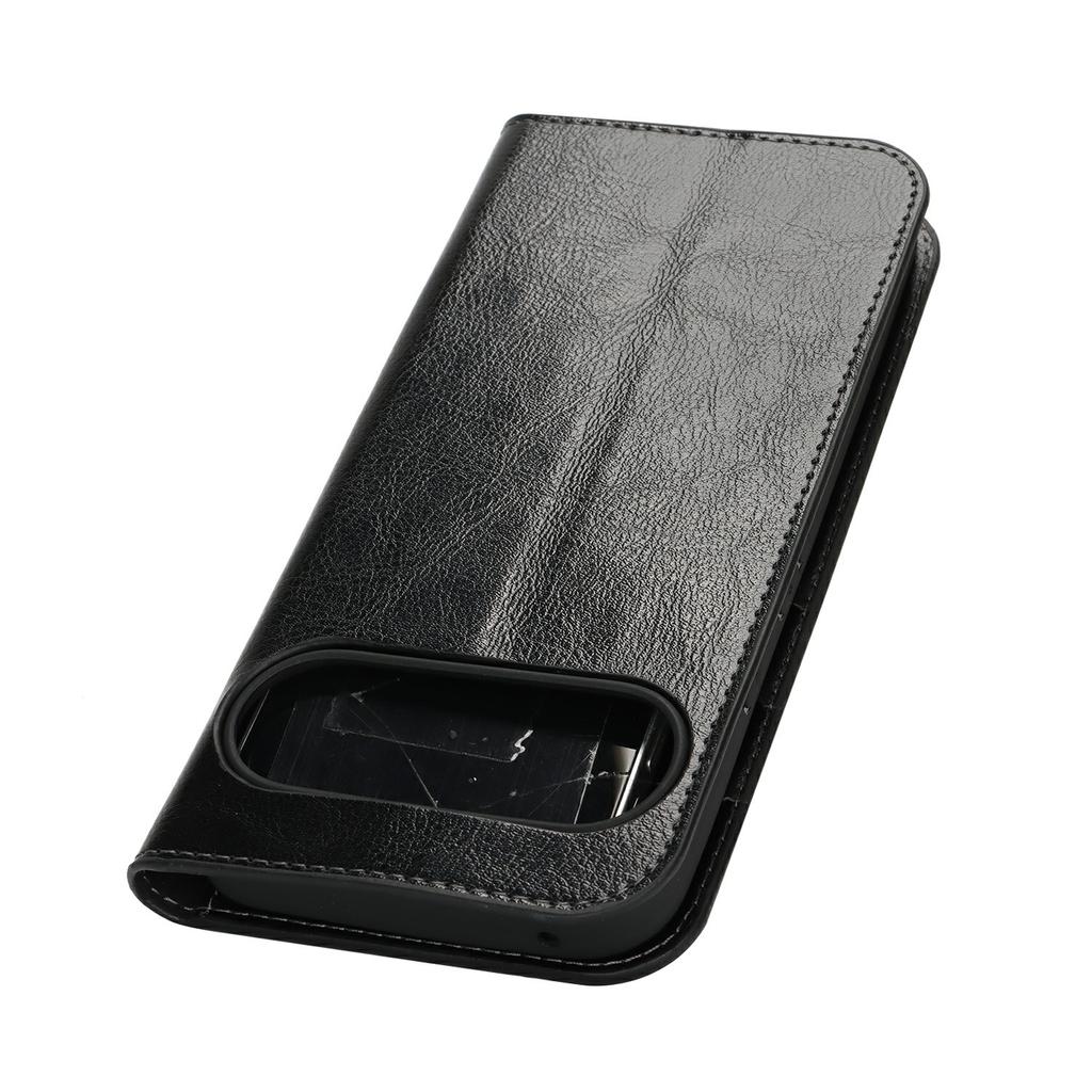 For Google Pixel 10 Pro XL Case Crazy Horse Texture Split Leather Wallet Phone Cover