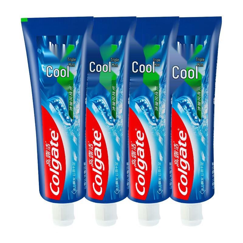Colgate Ice Fresh Triple Mint Toothpaste 4-Pack