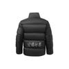Li Ning Sports Basketball Series Solid Color Short Stand Collar Down Jacket Men Jacket Black AYMR219-1