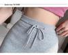 Women's Gray High-Waist Sporty Mini Skirt with Built-In Shorts - Spring/Summer A-Line Petite Skirt