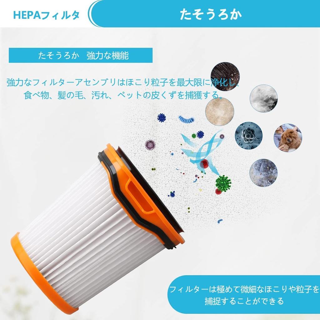 Vacuum Cleaner Filter HEPA Replacement Applicable Shark EVOPOWER SYSTEM Filter Rechargeable Vacuum Cleaner Filter Replacement Parts Accessories