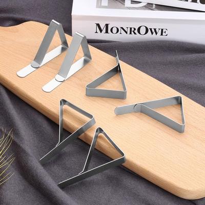 8-12Pcs Stainless Steel Table Cloth Clip Wedding Picnic Table Cover Clip Holder Tablecloth Stable Clips for Restaurant Fixed Cli