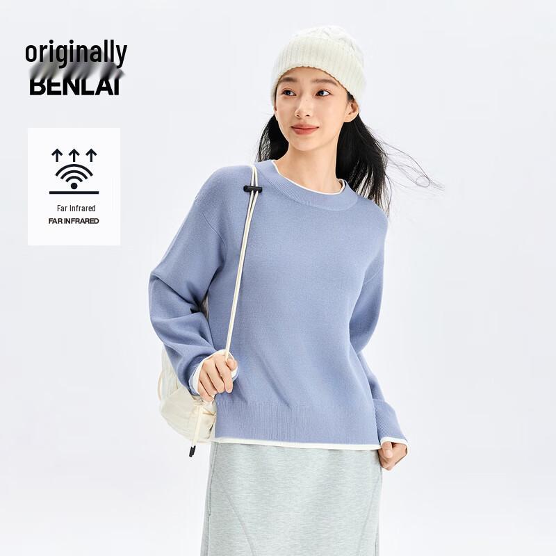 Women s Far Infrared Thermal Knit Pullover M