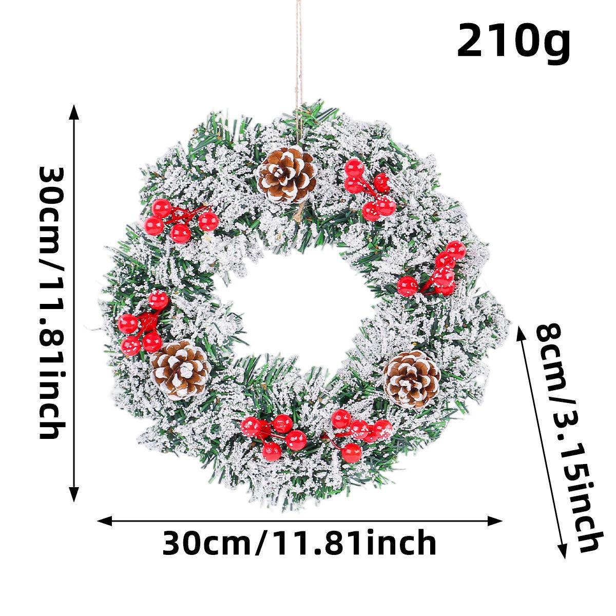 

Рождественский венок ручной работы 2022 - Новый праздничный декор для двери и окна