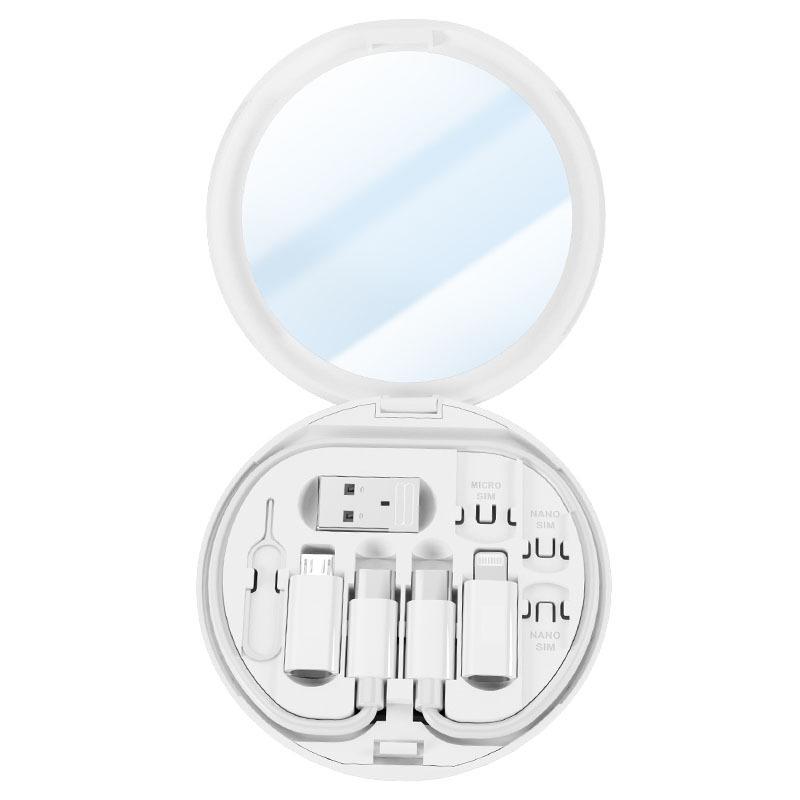 Multi USB Type C To C 60W Charging Adapter Cable Kit USB C To Lighting Conversion Set USB A & Type C To Micro/Type C/Lighting