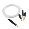 Replacement Headset Cable Silver Plated Wire for Technica ATH-M50X M40X M70X Headphones Enhances Your Sound Experience