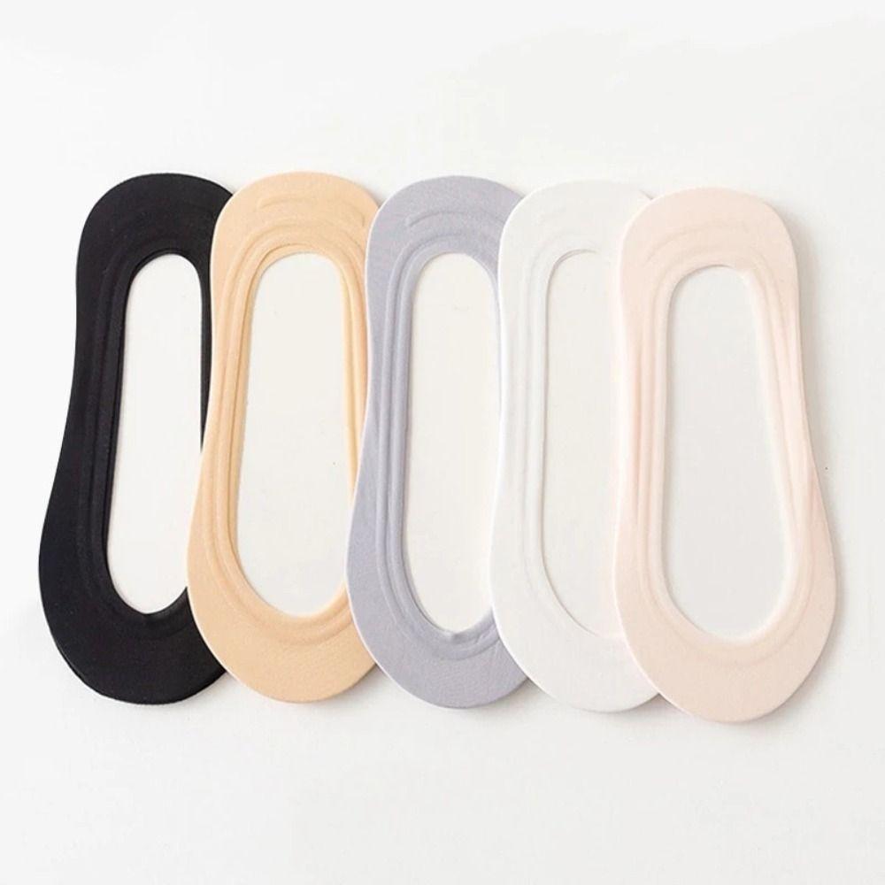 

Ultra-thin Invisible Socks Silicone Non-slip Sock Gifts Ice Silk Boat Socks Dark Nude