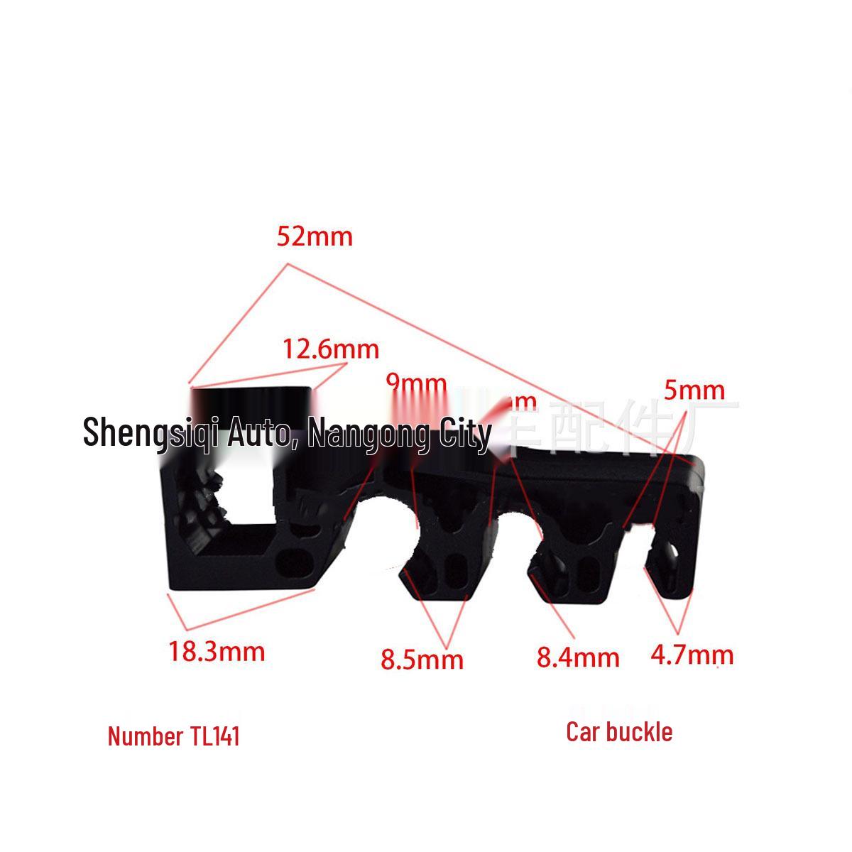 

Toyota 3-рядный автомобильный аксессуар установка нейлоновый зажим отделка 10000 pcs