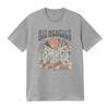 Vintage Retro Western Desert Cactus Christian Faith Slogan Print Casual T Shirt Vintage Washed Unisex Stylish Soft Streetwear