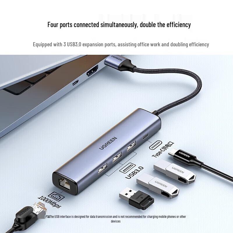 Ugreen USB 3.0 to Gigabit Ethernet Adapter (CN version)