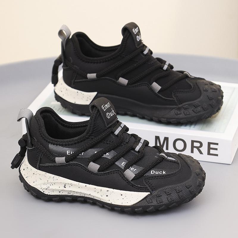 Barnsportskor 2025 höst explosion koreansk version av pojkars Forrest Gump-skor medelstora och stora barns fot löparskor flickors trendsko