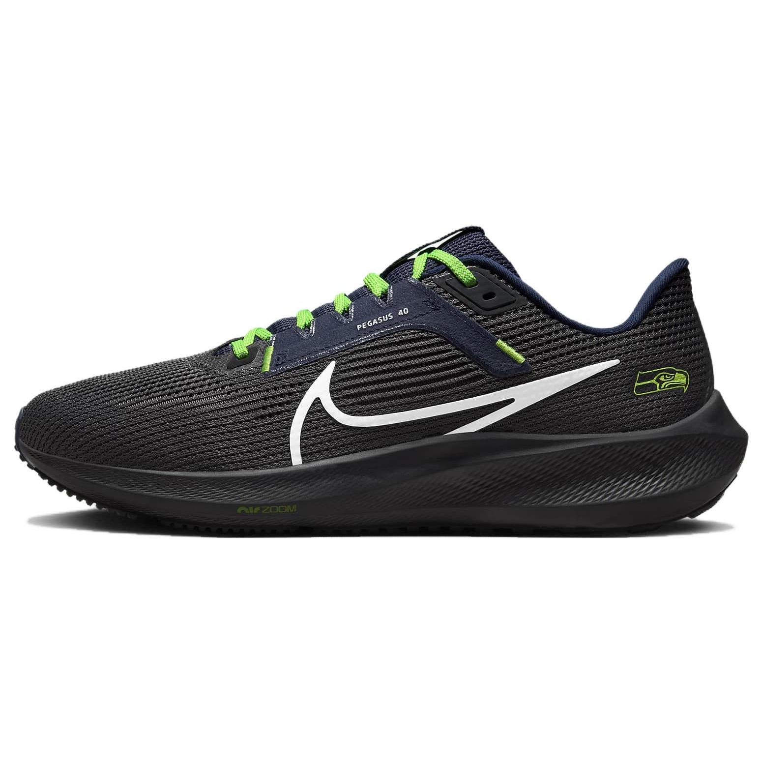 Nike x NFL Air Zoom Pegasus 40  Seattle Seahawks  Men s DZ6007-001 EU 40.5