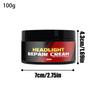 Headlight Cleaner Headlamp Renewal Cream Headlight Restoration Polish Remover Repair Protectant For Car Automotive Oxidation
