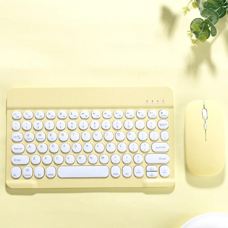 

Bluetooth Keyboard and Mouse Set for IPad Pro Air 2024 for Xiaomi Samsung Tablet Phone Universal Wireless Keyboard 10 Inch