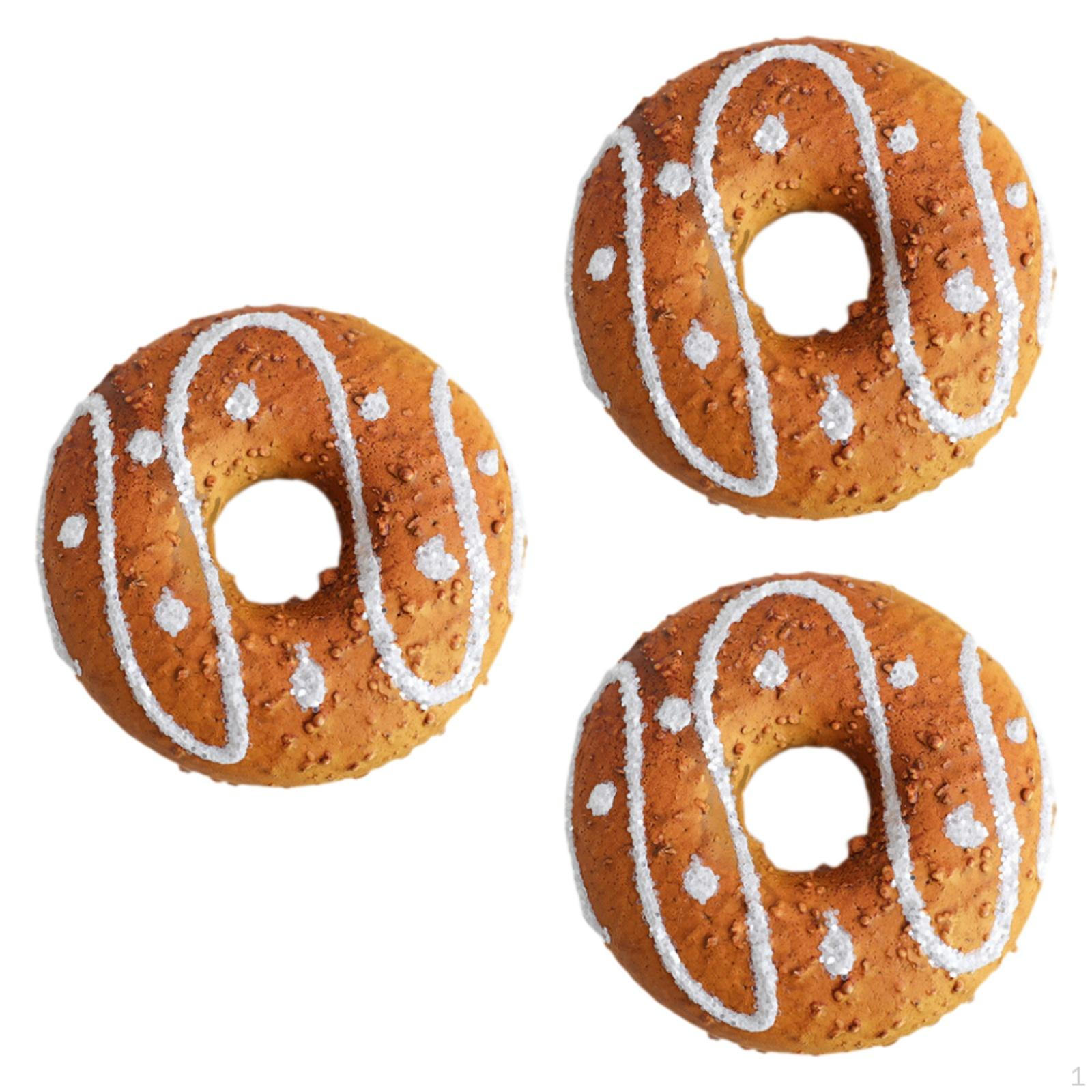 

Christmas Decoration Collectible Party Supplies Photo Props Hanging Pendant Ornament for Cabinet Donut