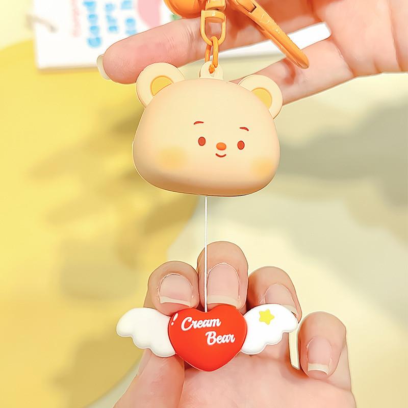 Jinnew Drawstring Butterbear Love Fun Pendant Novelty Accessory  For Teens