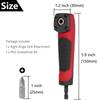 90 Degree Right Angle Drill Adapter Screwdriver Bit Holder Impact Driver Extension for Tight Corner Space