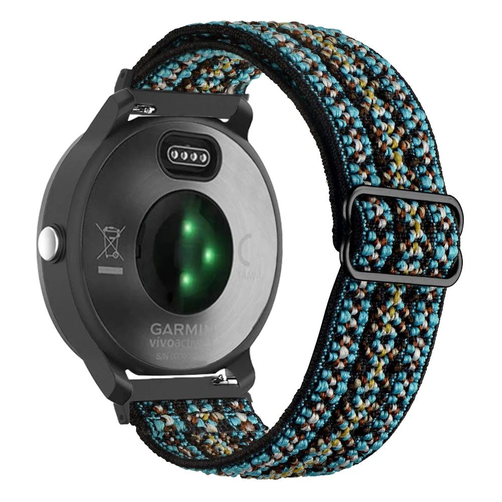 20mm 22mm Nylon Strap For TicWatch E3 E2 Pro 3 Ultra S2 Pro X GTW 2025 Elastic Wristband Bracelet Smartwatch Correa Accessories