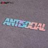 Car Antsocial Sticker Personalized Letters Waterproof Vinyl Windshield Decoration for Car Styling Decor Accessories