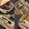 Men's Tactical Camouflage Waist Pack: Multi-Functional Outdoor Cycling Bag for Coins, Phone, and More