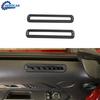 2PCS Carbon Fiber Interior Door Air Vent Frame Cover Trim for 2015+Ford Mustang