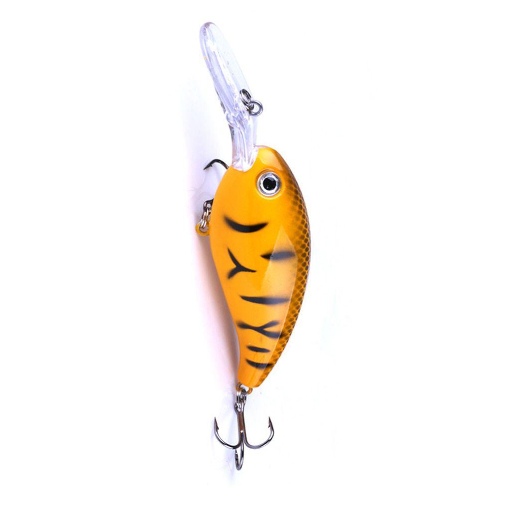 3D Eyes Plastic Perch Lures Hooks Simulation Fish Bait Deep Sea Bass Fishing Tackle Aritificial Lures