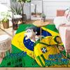 1pc Brazilian Soccer Hero Carpet Rug for Bedroom Living Room Decor Sofa Home Game Area Rug Non-slip Floor Mat. DT71601186