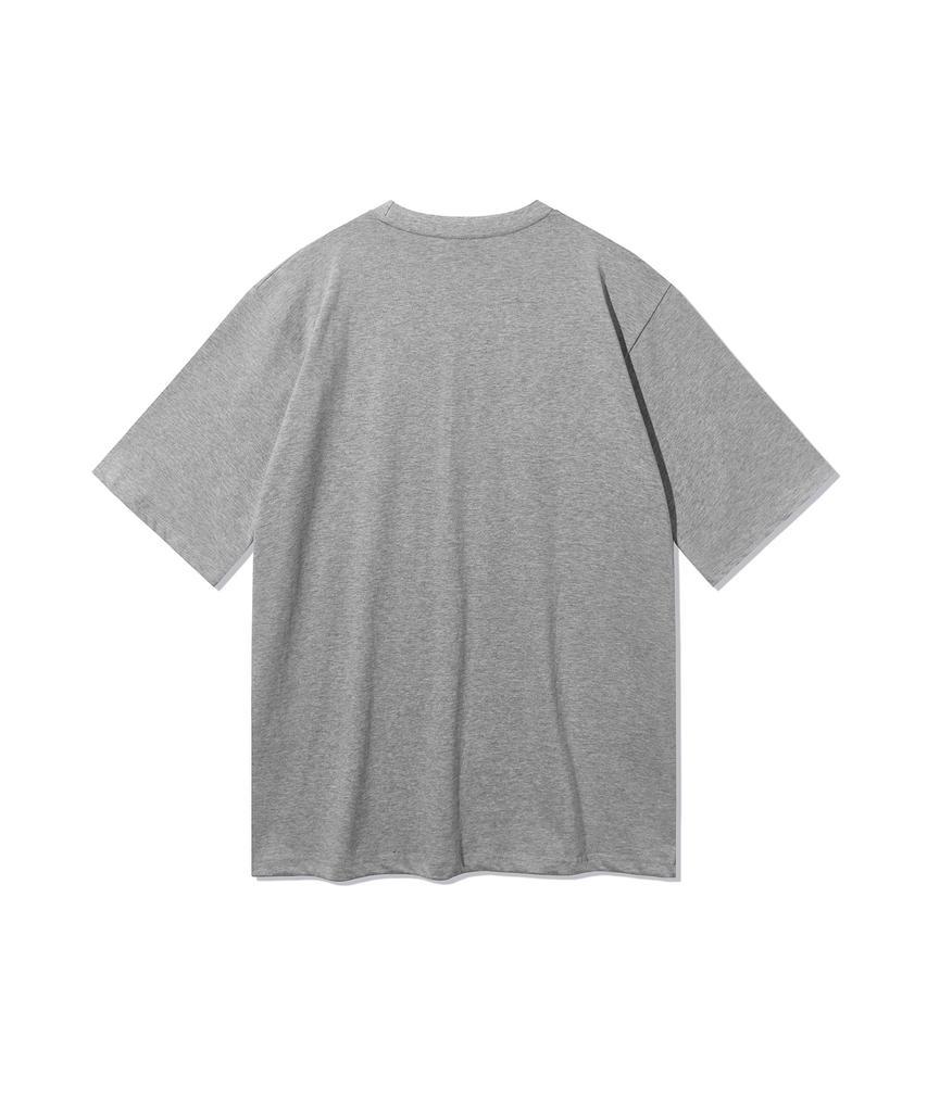 Bajal Vz 3D Logo Short Sleeve T-Shirt Melange